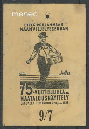 Rintamerkki, Etelä-Pohjanmaan Maanviljelysseuran 75-vuotisjuhla ja maatalousnäyttely Lapualla 1938 