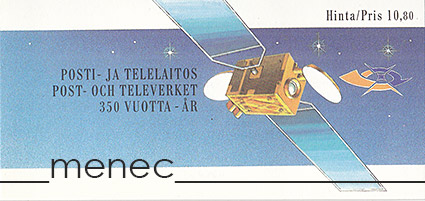 Postimerkkivihko V12, Posti 350 vuotta 1988, 27 kpl 
