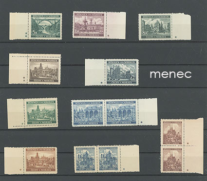 Saksa, Böömi-Määri, tähtimerkittyjä (1 ja 2 tähteä) 1940, 26 kpl 