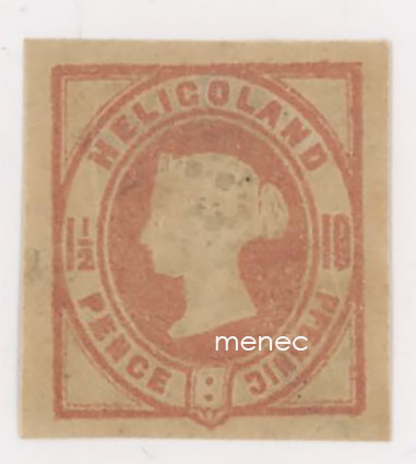 Iso-Britannia, Helgoland, ehiöleike 1/2 p / 10 Pf 