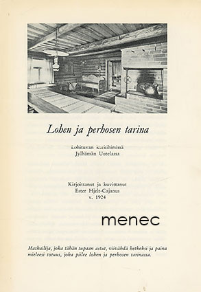Hjelt-Cajanus, Ester - Lohen ja perhosen tarina 