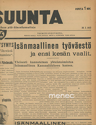 Ajan Suunta 1933/20.1.  1933,16