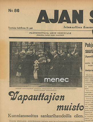 Ajan Suunta 1933/13.4.  1933,86