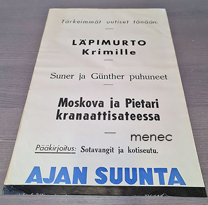 Ajan Suunta. [Lööppi] Läpimurto Krimille. Moskova ja Pietari kranaattisateessa 