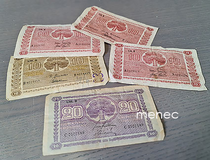 Seteleitä 1939-1945, 5 kpl 