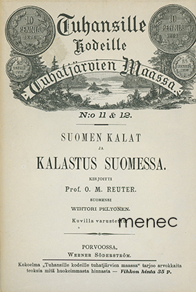 Reuter, O. M. - Suomen kalat ja kalastus Suomessa 