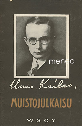 Uuno Kailas – muistojulkaisu 