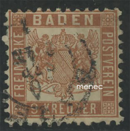 Saksa, Baden 1862, 9 Kr 