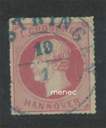 Saksa, Hannover, Georg V 1862, 1 Gr 
