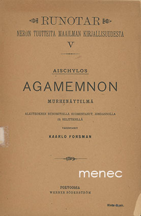 Aiskhylos - Agamemnon 