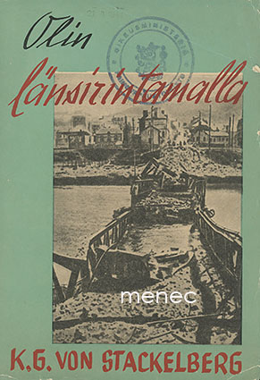 Stackelberg, Karl Georg von - Olin länsirintamalla 
