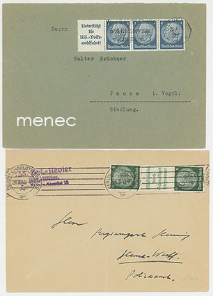 Saksa, poliisilähetyksiä 1940 Hendenburg-välilöin, 2 kpl 