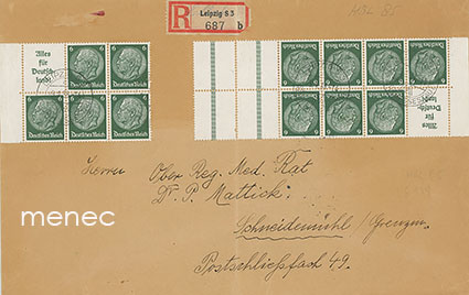 Saksa, Hindenburg-yhdistelmiä ja välilöitä, 9 kpl 