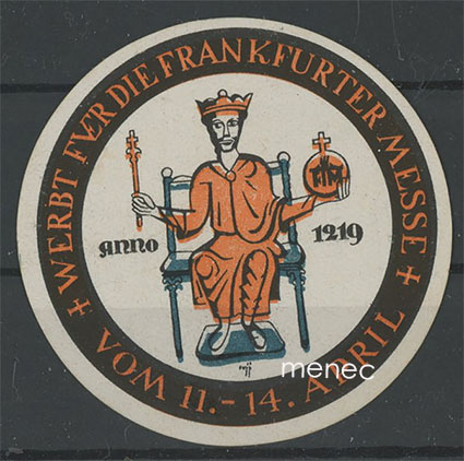 Saksa, Frankfurtin messut, vinjetti 