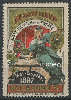 Saksa, Heilbronnin taide-, teollisuus- ja ammattinäyttely 1897, viljetti 