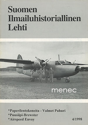 Suomen Ilmailuhistoriallinen lehti 1998/4 