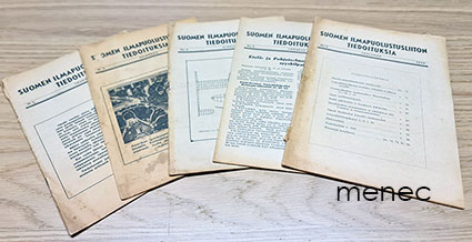 Suomen Ilmapuolustusliiton tiedoituksia 1942 [5 numeroa]