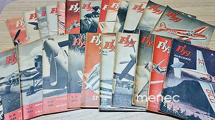 Flyg 1945, 25 nroa [24 vol.] 