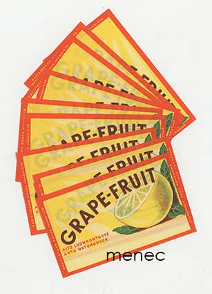 Grape-fruit, 10 kpl 