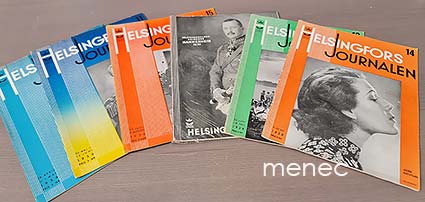 Helsingfors journalen 1936-1938. 6 nroa 