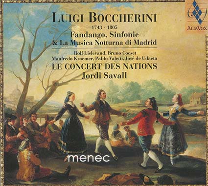 Boccherini, Luigi - Fandango, Sinfonie & La Musica Notturna Di Madrid 