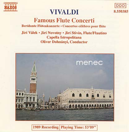 Vivaldi - Famous Flute Concerti 