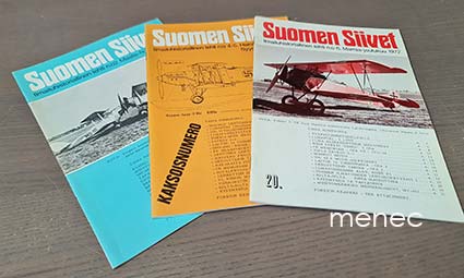 Suomen siivet 1972, 4 nroa [3 vol.] 