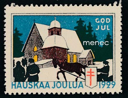 Joulumerkki 1929 