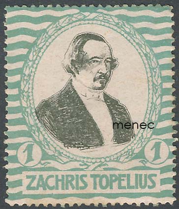 Zachris Topelius -kirjeensulkija 