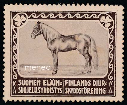 Mainosmerkki, Suomen Eläinsuojelusyhdistys, hevonen 
