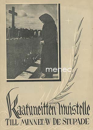 Kaatuneitten muistolle. Huoltoviesti 1950/2-3 
