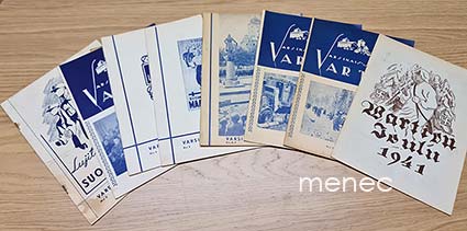 Varsinais-Suomen Vartio 1941, (9 nroa, 8 vol.) 
