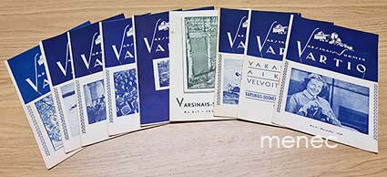 Varsinais-Suomen Vartio 1939, 11 nroa [9 vol.] 