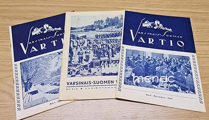 Varsinais-Suomen Vartio 1937, 5 nroa [4 vol.] 