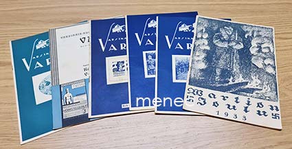 Varsinais-Suomen Vartio 1933, 9 nroa [7 vol.] 
