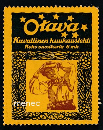 Mainosmerkki, Otava. Kuvallinen kuukauslehti 