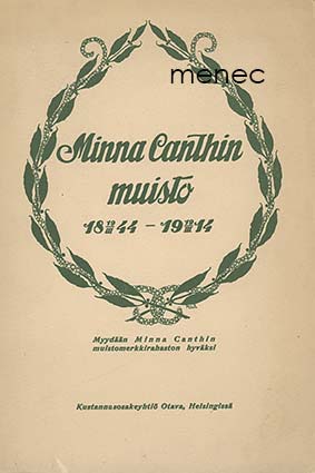 Minna Canthin muisto 