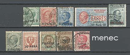 Italia, Levant, 10 kpl 