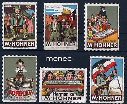 Saksa, mainosmerkkejä, Hohner-harmonikkoja 