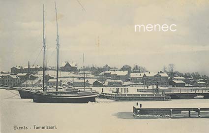 Tammisaari, talvinen satama 