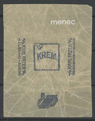 Krem, makeisetiketti 