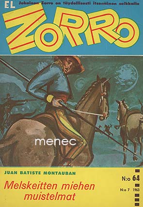 El Zorro  1963,7