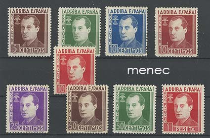 Espanja, sisällissota, Jose Antonio, Arriba Espana! 9 kpl 