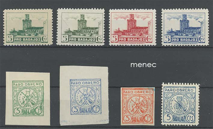 Espanja, sisällissota, Badajoz, 8 kpl 