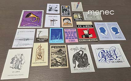 Exlibriksiä, 20 kpl