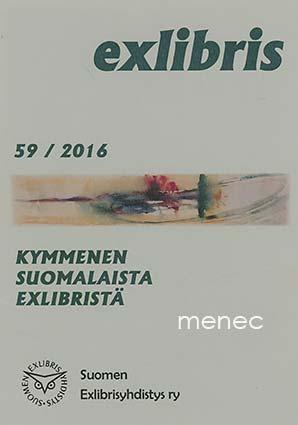 Kymmenen suomalaista exlibristä. 59 