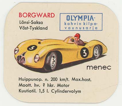 Borgward, keräilykuva 