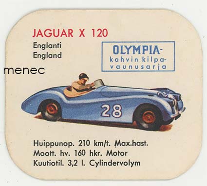 Jaguar X 120, keräilykuva 