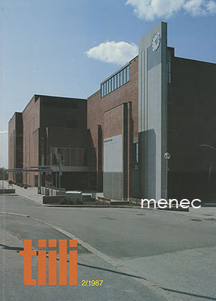 Tiili 2/1987. Musiikkisalit ja auditoriot 