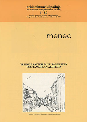 Yleinen aatekilpailu Tampereen puu-Tammelan alueesta 